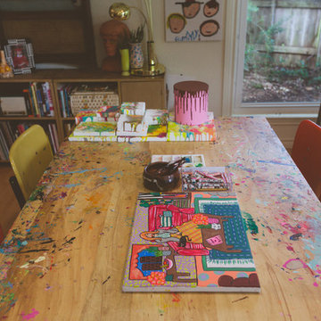 My Houzz: Color, Kitsch and Craft Abound in This Austin Home