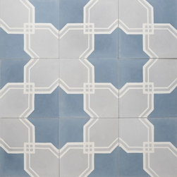 Sabine Hill - Cement Encaustic Tile - Wall And Floor Tile