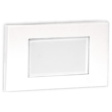 WAC Lighting 4071 5"W Horizontal LED Step and Wall Light - 12 - White / 2700K