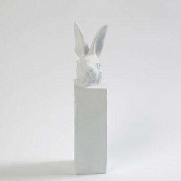 Rabbit Head, Matte White