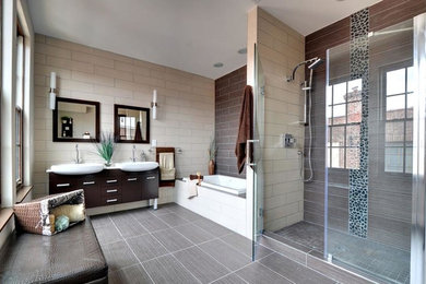 Bathroom - contemporary bathroom idea in Philadelphia