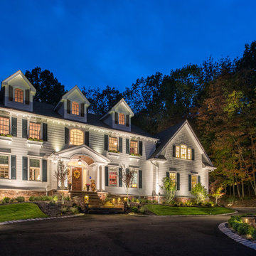 Franklin Lakes Center Hall Colonial