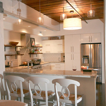 Chic Contemporary Industrial Riverfront Loft