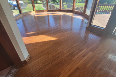New Wood Floor Installation
