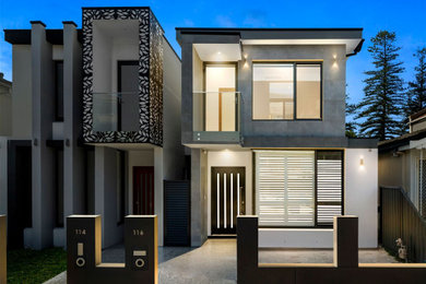 Inspiration for a modern home design in Sydney.