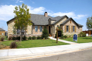 Inspiration for a timeless exterior home remodel in Austin