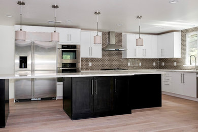 Inspiration for a contemporary kitchen remodel in Los Angeles