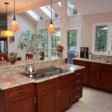 Burke, VA Cherry Kitchen Remodel