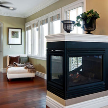Fireplace in LR