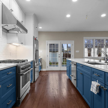 Vickery Park Blue & White Kitchen
