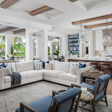 SWFL Volume 1 2022 | Sunset Magic | Dream team creates enchanting beach home for
