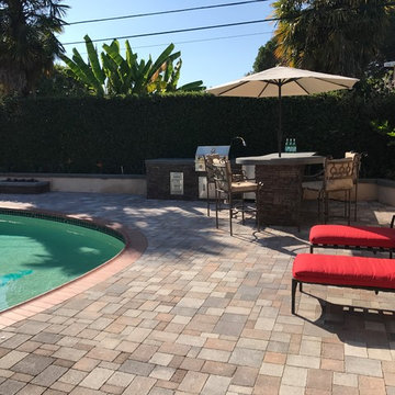 Interlocking Paver Pool Deck