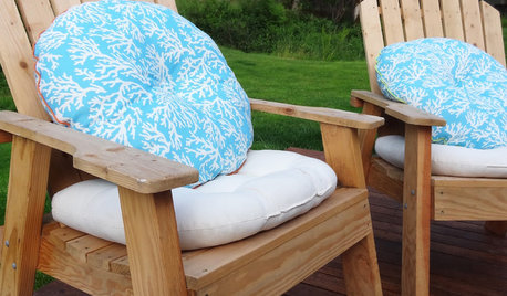 DIY: Easy Outdoor Cushions