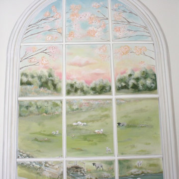 Mariah Carey Nursery Mural