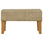 Elk Home - Lemoni Bench - The Lemoni Bench is ideal for adding a touch of natural style to an interior setting. Made using durable, woven rattan and solid wood legs, this hand crafted design adds texture and warm natural tones. Place this piece at the foot of a bed, or keep it in the living room as ocassional seating. This versatile piece is perfect for a coastal or organically-inspired setting.