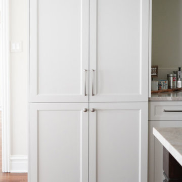 Classic Transitional Kitchen, Family Room and More