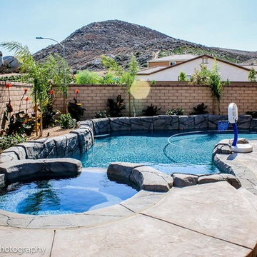 Tropical Rock swimming Pools