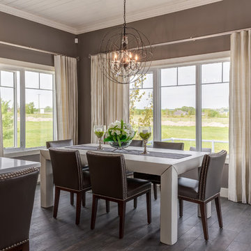 Silk in the dining room? Yes.