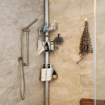 Organized Oasis - A Transitional Bathroom Remodel