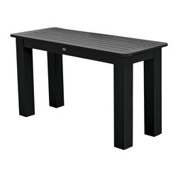 Highwood USA - Sideboard Table, Black - Outdoor Dining Tables