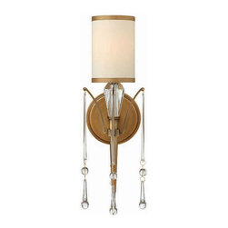 Hinkley Bentley 1 Light Sconce with Brushed Bronze finish - Lighting
