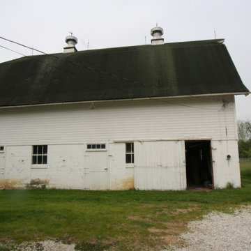 The barn was built in the late 1930's and remained a working barn until the 1990