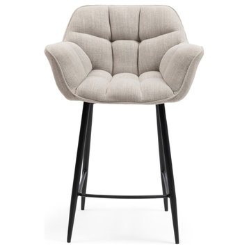 Gray Linen Counter Chair | Rivi√®ra Maison Carnaby