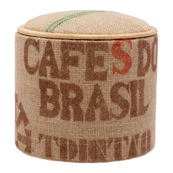 Pomada - Cafe Do Brasil Mini Box Ottoman - Footstools And Ottomans