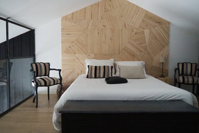 Aménagement d'une chambre contemporaine.