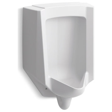 Kohler K-4991-ER Bardon .125 GPF Wall Mounted Urinal - White