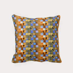 Tomova Jai Designs - Cali Collection-Toasted CaliMex Decorative Pillow - Decorative Pillows