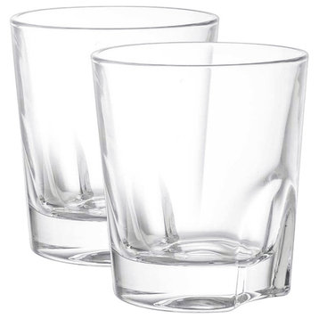 Carina Crystal Whiskey Glasses 8.4 oz, Set of 2
