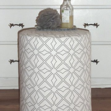 aronel be bold fabric in mushroom