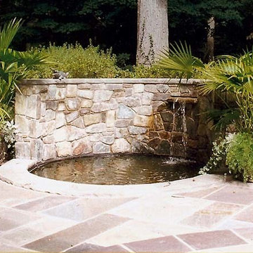 Koi Pond with Waterfall