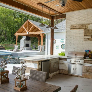 All Glass Tile Pool
