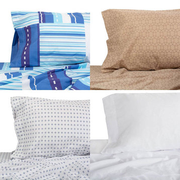 Assorted. Prints Percale Sheets Sets King