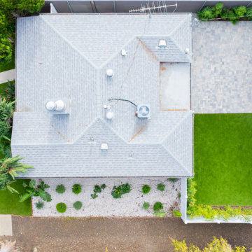 Landscaping include Artificial Turf and Pavers in Sherman Oaks