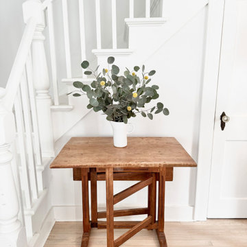 Living room + stairs to second floor