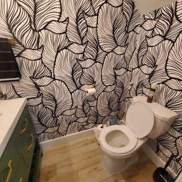 "Am I in a Bougie Boutique Hotel" Half Bath