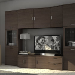 Modern Italian Wall Unit Composition JA-1020 - $3,249.00 - Entertainment Centers And Tv Stands