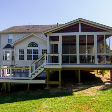 Screened in Porch and Trex Deck