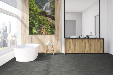 Bathroom - bathroom idea in Montreal