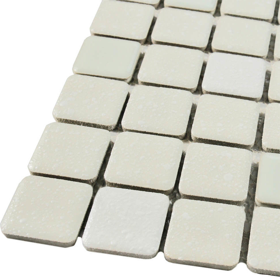 Crystalline Mosaic Floor and Wall Tile, Pistachio, Sample ...