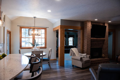 Inspiration for a living room remodel in Other