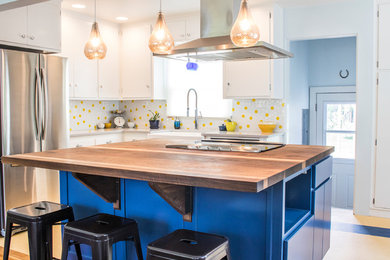 Inspiration for a 1960s kitchen remodel in Boise