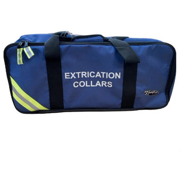 Navy Cervical Collar Bag with Reflective Tape