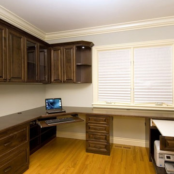 Chocolate Pearwood Home Office.