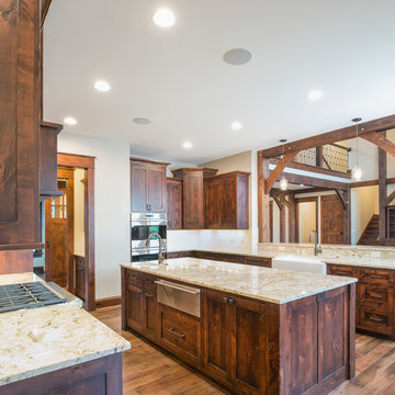 Knotty Alder Cabinetry