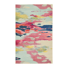 Unique Loom Pink Estrella Laurnell 3' 3 x 5' 3 Area Rug