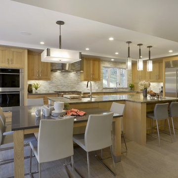 An Inviting, Family-Friendly Kitchen & Living Space